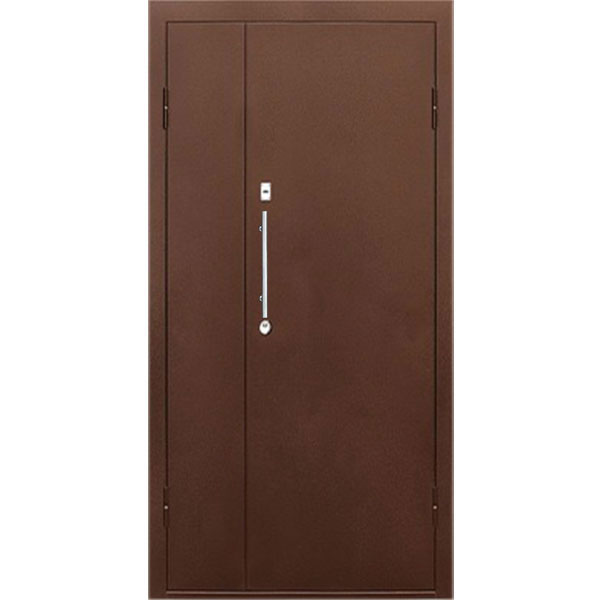Дверь техническая (Медь, ручка-скоба) 2050*1250mm правая