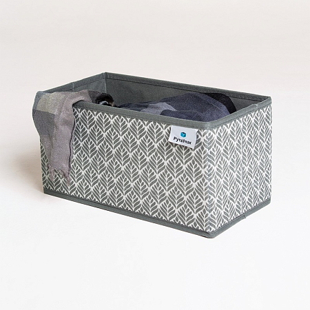 Коробка для хранения вещей ЛИСТЬЯ 30x15x15, прямоугольник