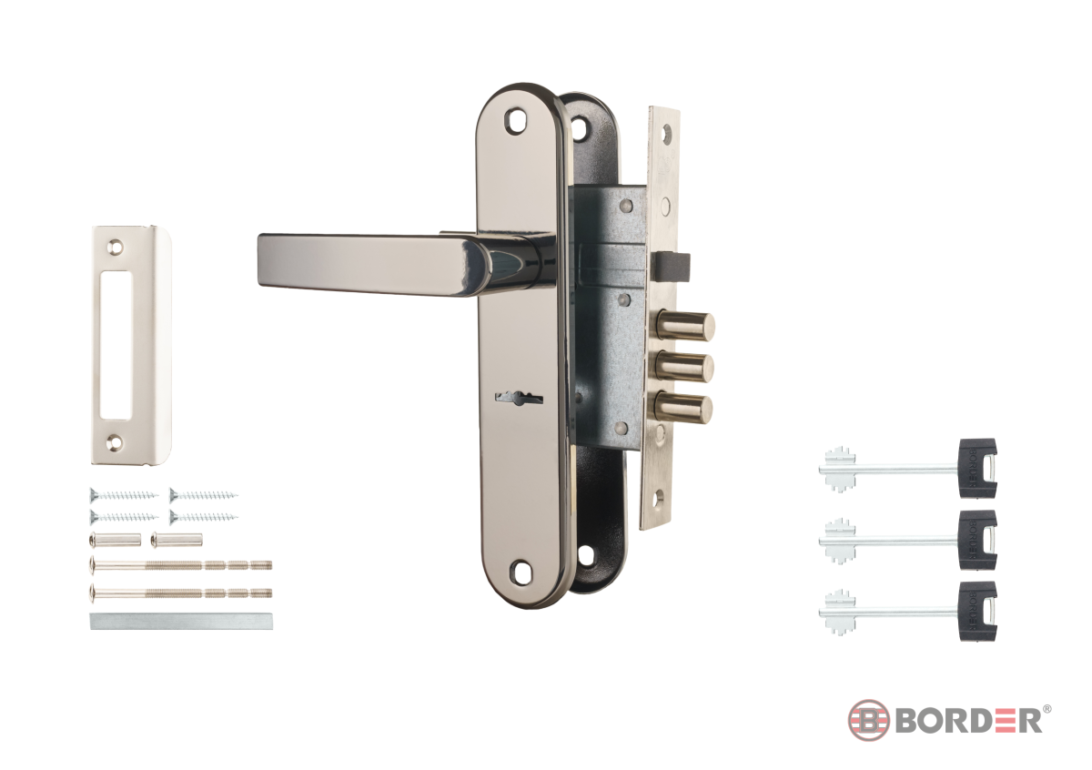 Замок врезной САМ ЗВ9-8 3кл. Жемчуг (12)