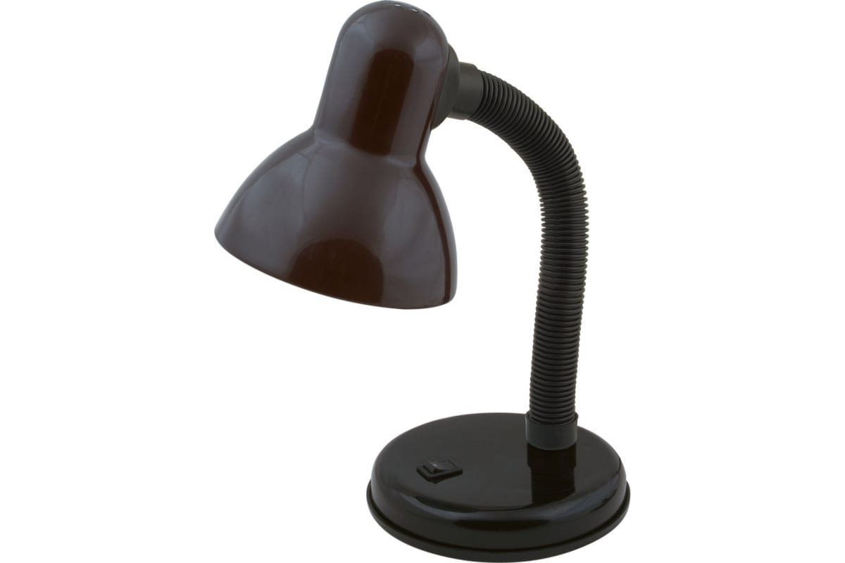 Светильник настольный. Цоколь E27. Цвет черный(__)