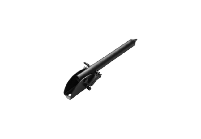 Упор воротный Домарт 200мм, черный (10)