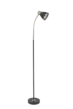 Светильник напольный (Торшер), сменная лампа, Е27, 60Вт. МТ2018 Черный (_4_)