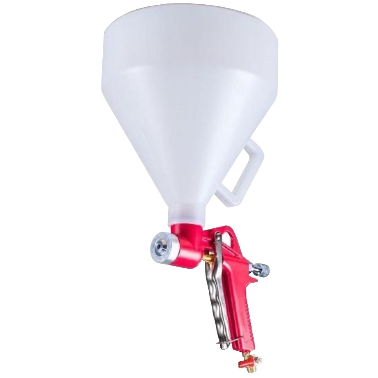 Декоративно-отделочный пневмораспылитель Zitrek FR-301 (пластиковая воронка)
