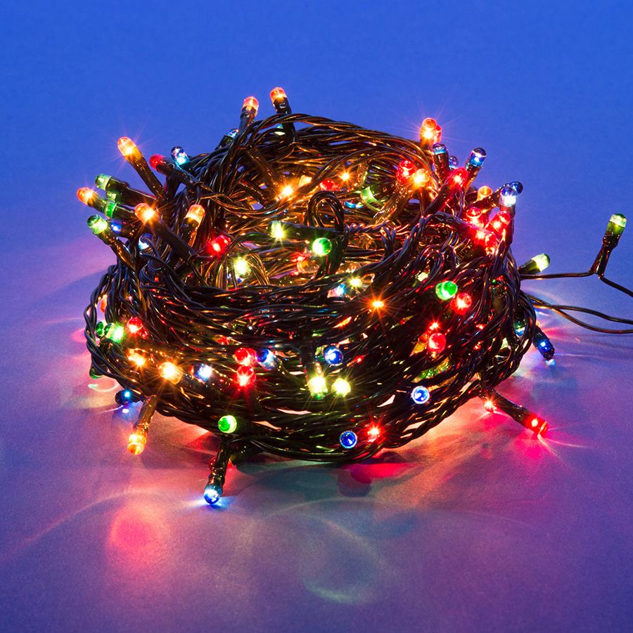 Гирлянда с контроллером 15м 300 миниламп накал Разноцветн MULTI IP20 (24)