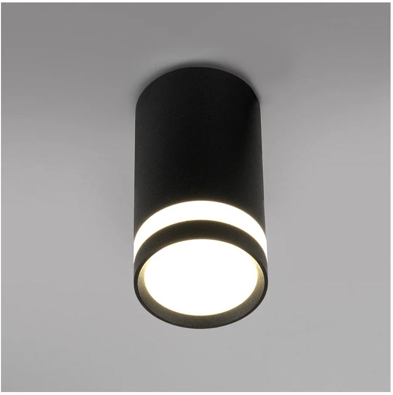 Светильник потолочный 15W GLC-15-IP20-80-100-B-4 черный