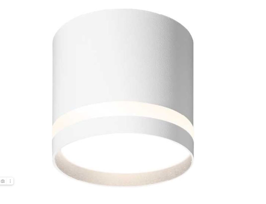 Светильник накладной IP20 под лампу GX53 белый D84x80 WOLTA MODERNO (10)