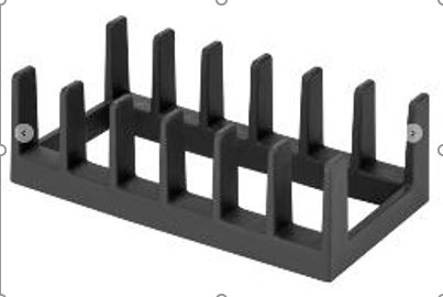 Подставка для крышек и тарелок ORGANISER серая