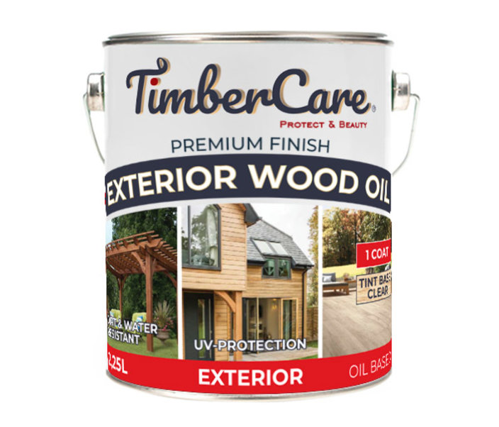Масло защитное д/наружных работ TimberCare Exterior Wood Oil (цвет: прозрачный), банка 2,25л (2)
