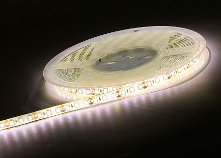 Лента светодиодная Smartbuy 120led/m 9.6Вт 4000К 12В IP65 SMD2835 5м (100)