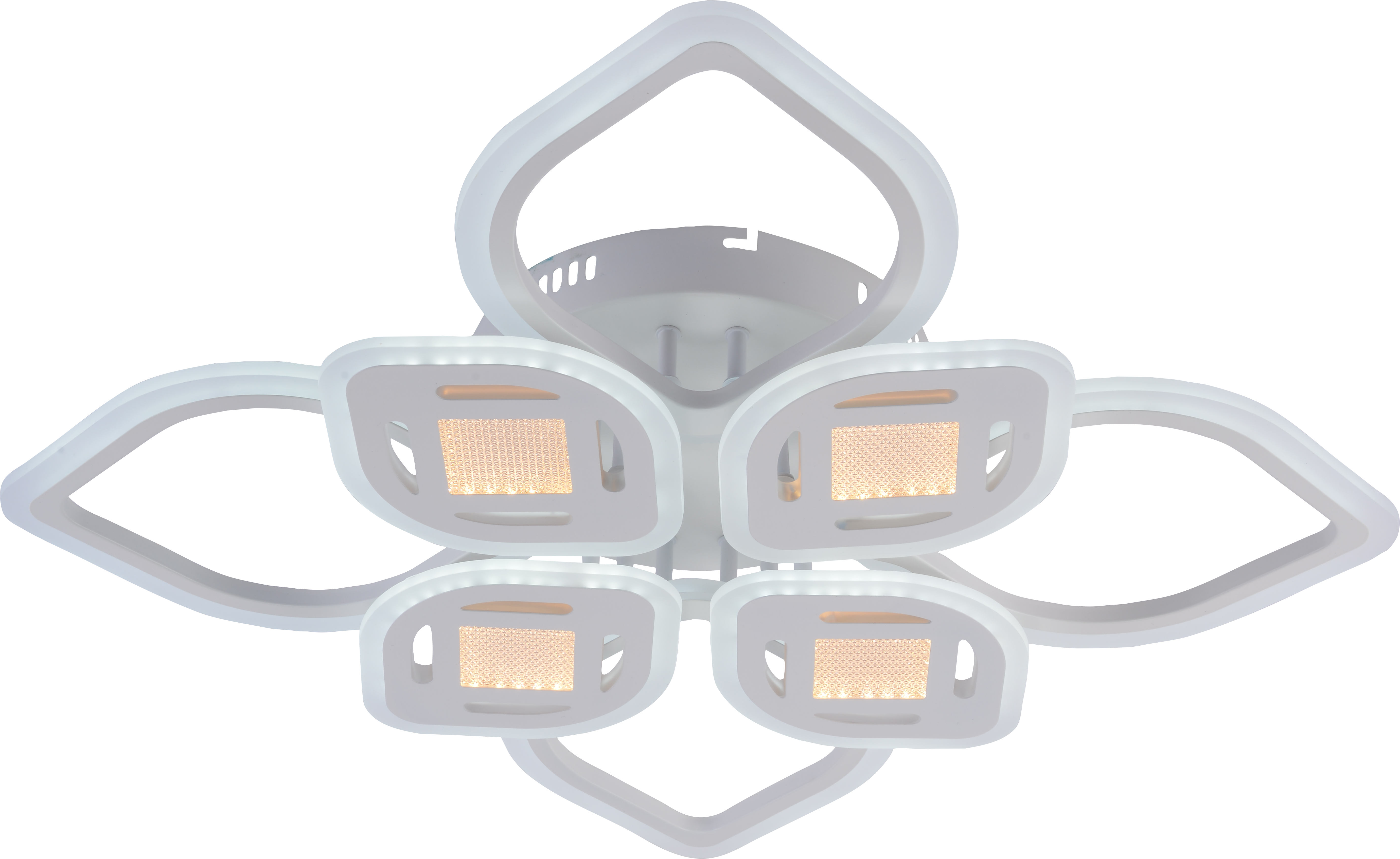 Светильник AU61615/4+4 WH LED Белый 100W ПДУ 720*120