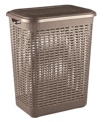 Корзина д/белья 30,0л 370*260*465мм коричневый (8) 431293314 Быт