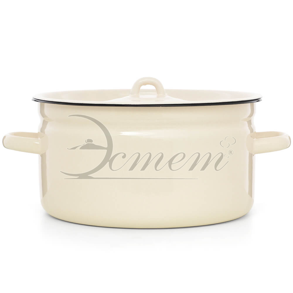 Кастрюля  ЭТ-75340 "Жемчужная" цилиндрический 2.л