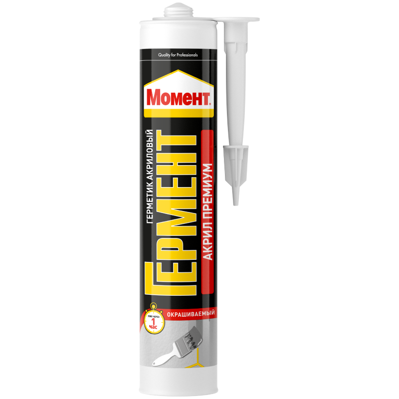 Герметик "Гермент" Акрил Прем м/с Белый 420 г (12шт)