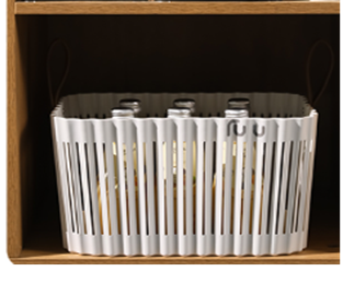 Корзина пластиковая GoodHome 31*21*18см 