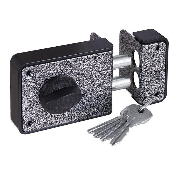 Замок накладной "Зенит" 3Н1-3-1 II класс, серебро (16)