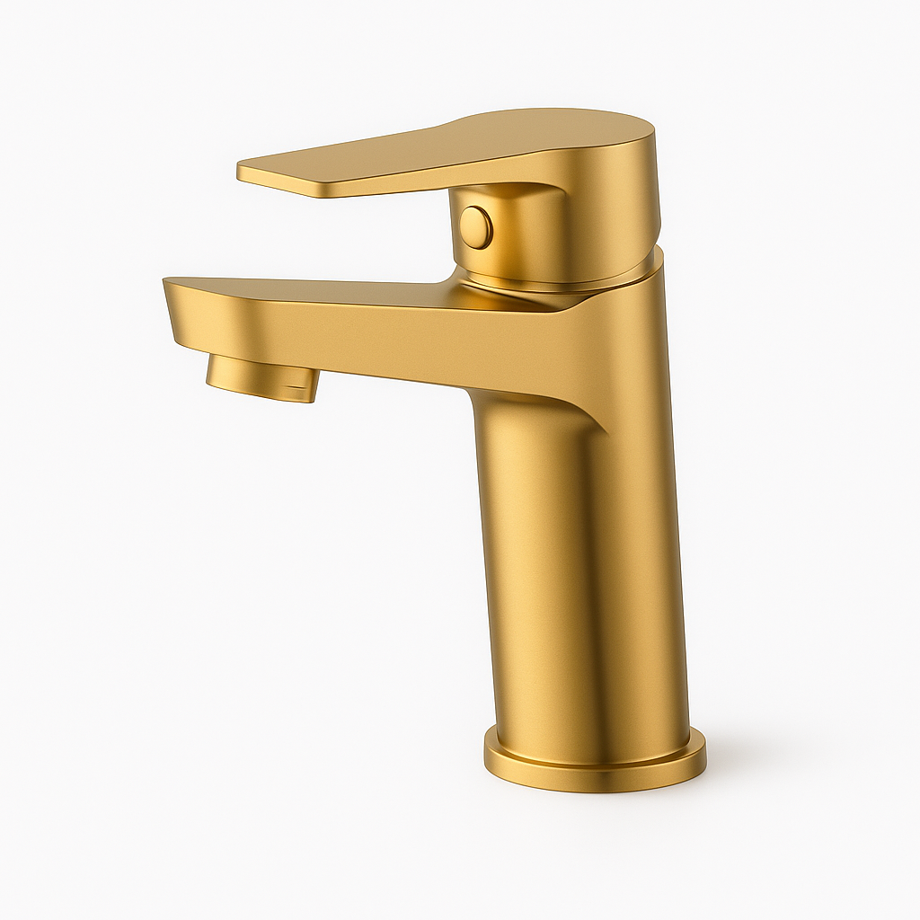 Смеситель Murano Gold для раковин, без донного клапана, арт. MR26Gold