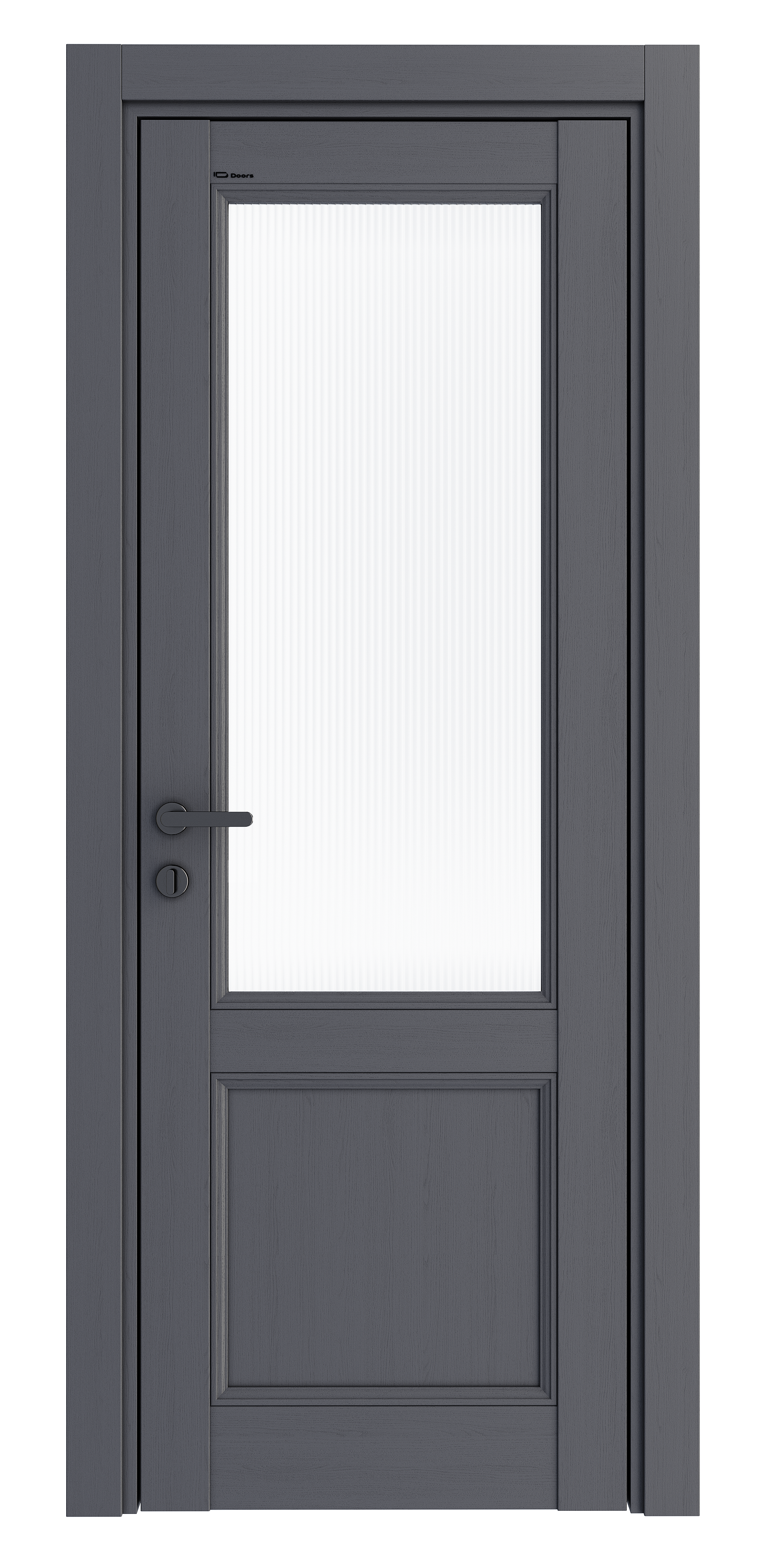 Дверь ID1 NEO Graphite ПО 800 Glass 