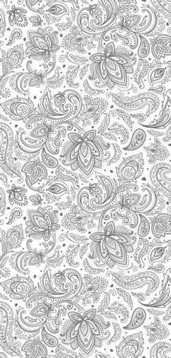 Панели ПВХ 0,25*2,6м Орнамент серебро 350/1 (уп.10шт)