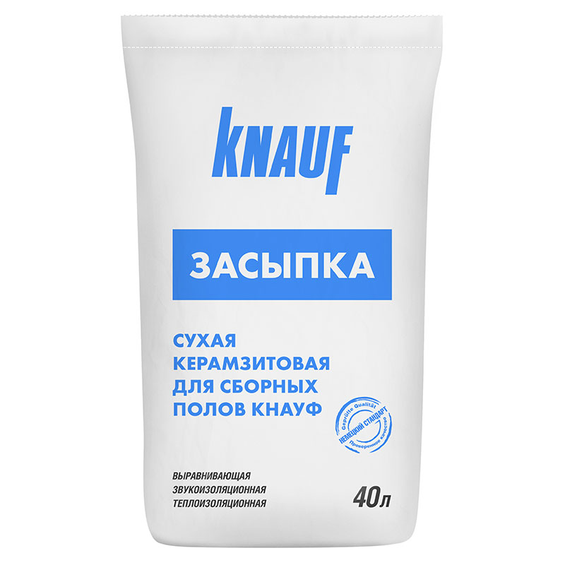 Керамзит КНАУФ фр 0-5 (24 кг - 40л)  (40)