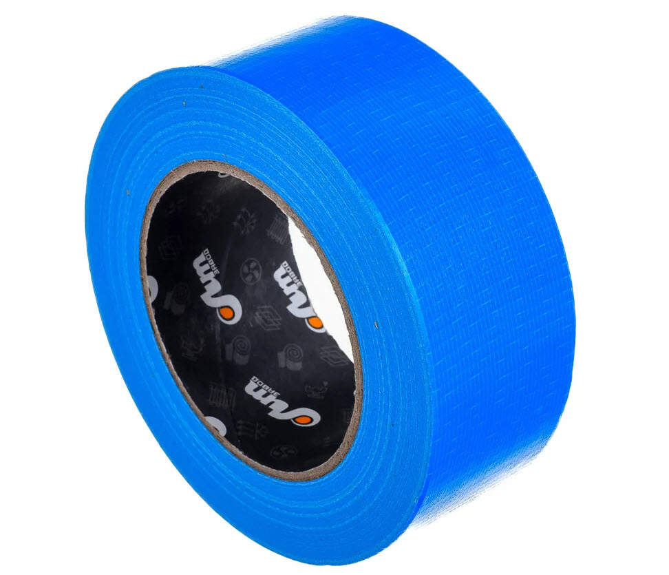Лента армированная самоклеящаяся СИНЯЯ 48ммх50м (__)