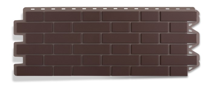 Панель Клинкерный Кирпич Корич. (1,220 *0,440м*0,017) Альта-Профиль (10)