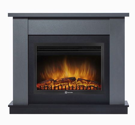 Каминокомплект Firelight: Очаг EFP/P-2520LS N, портал Canto 25 графит