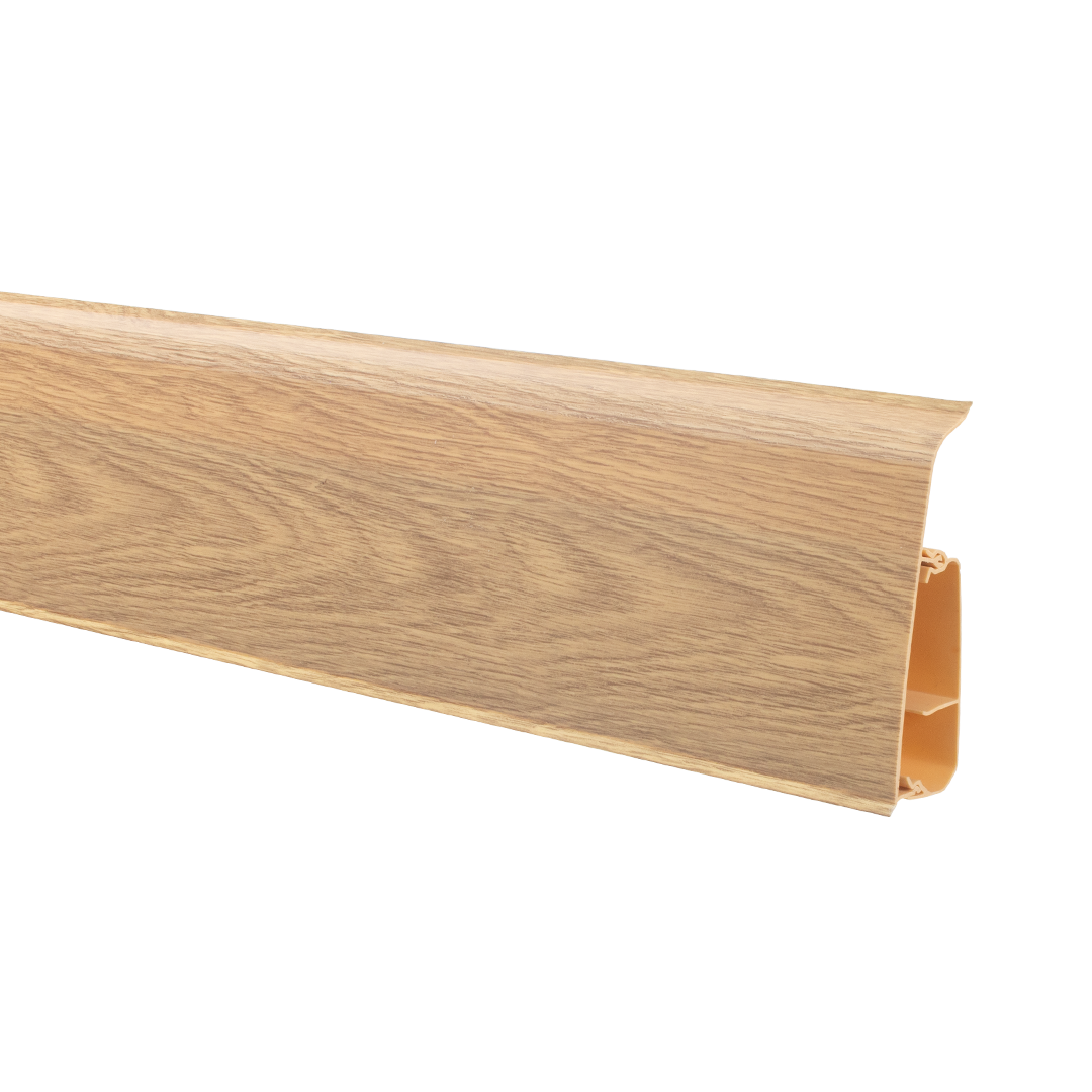 Плинтус пластиковый LIMA NG72 Дуб Бурбон натур 2,5м. (24шт)