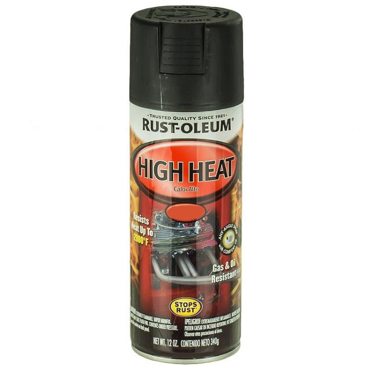 Эмаль SPECIALTY термостойкая до 260°С цвет: Черный глянцевый, спрей 0,312кг (6)