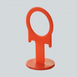 СВП Зажим "Кольцо" 1,4 мм, оранжевый 100шт, пакет (24пак/кор)