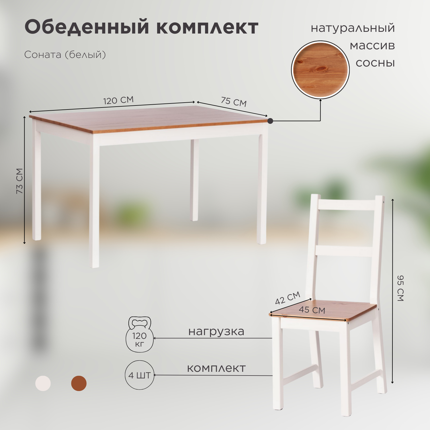 стол + 4 стула (1)