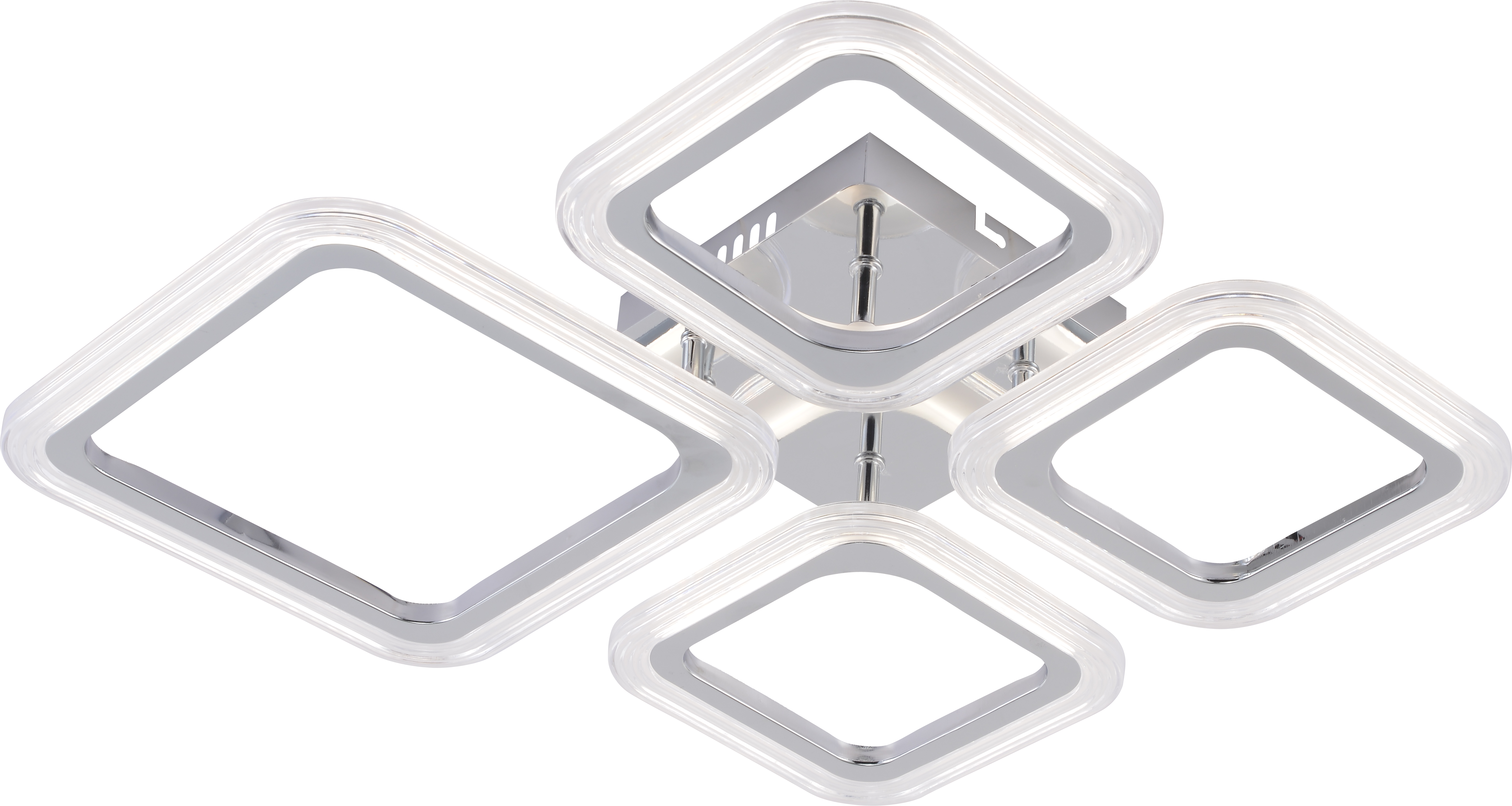 Светильник светодиодный AU61814/3+1 CR Хром 74W 3000-6000K ПДУ