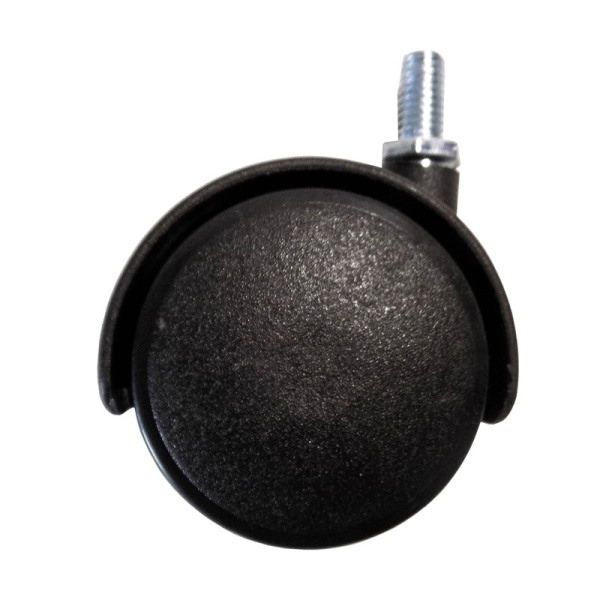 Опора колесная D-50мм 8*20, поворотная с резьбой (4/200)