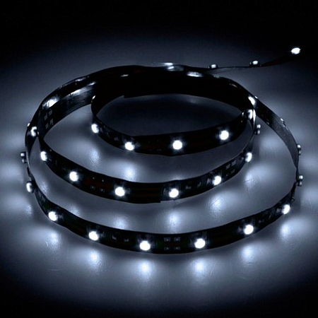 Лента светодиодная 12V 4,8W 60SMD 2835 IP20 белая Feron 1M LS603 1000*8*1,22мм(__)