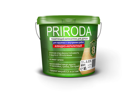 Антисептик для дерева ПРИРОДА ЛИСТВЕННИЦА (1 кг) (6)
