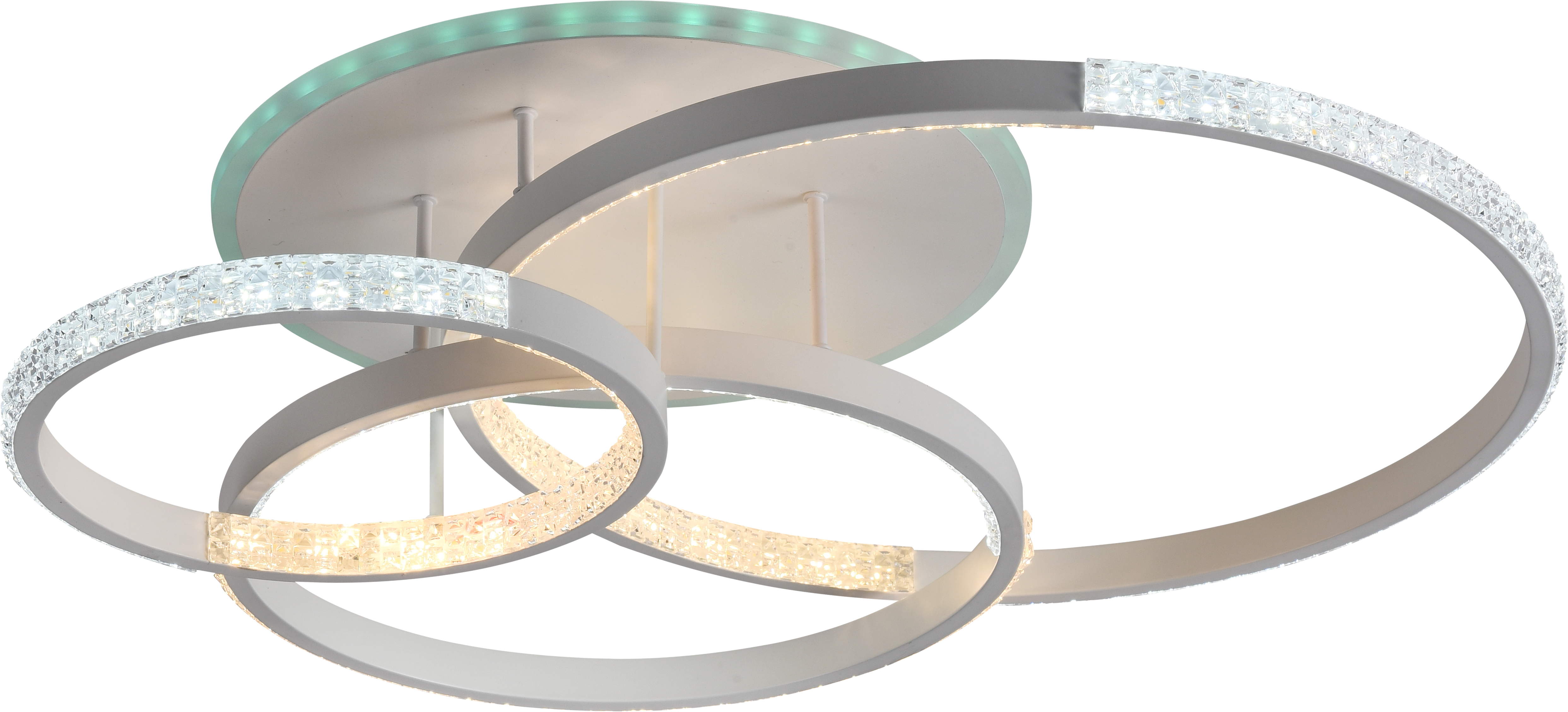 Люстра AU61019/3 RGB WH LED 106W+8W ПДУ