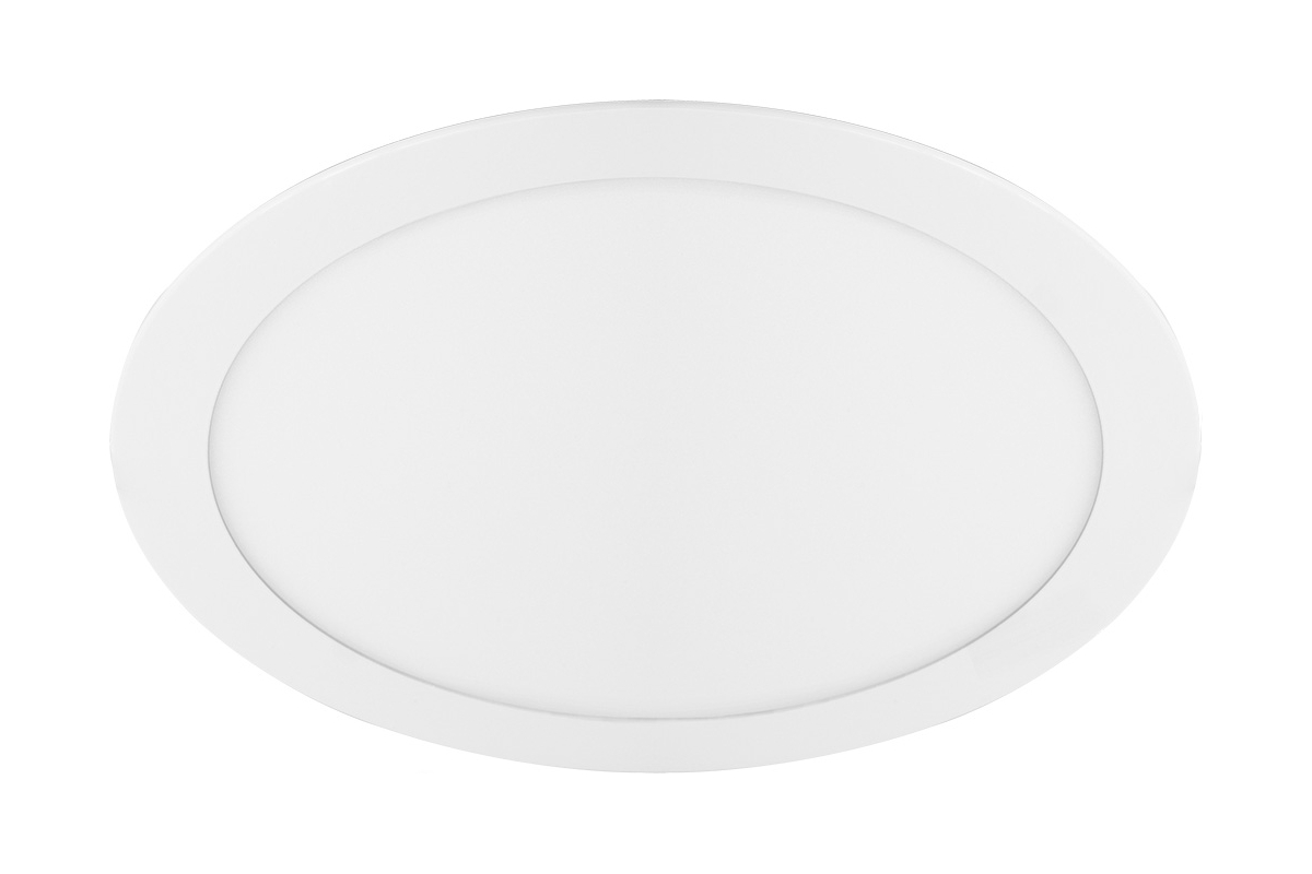 Светильник встраиваемый светодиодный 24W, 4000K, 1500Lm, белый, AL500 с драйвером в комплекте(_24_)