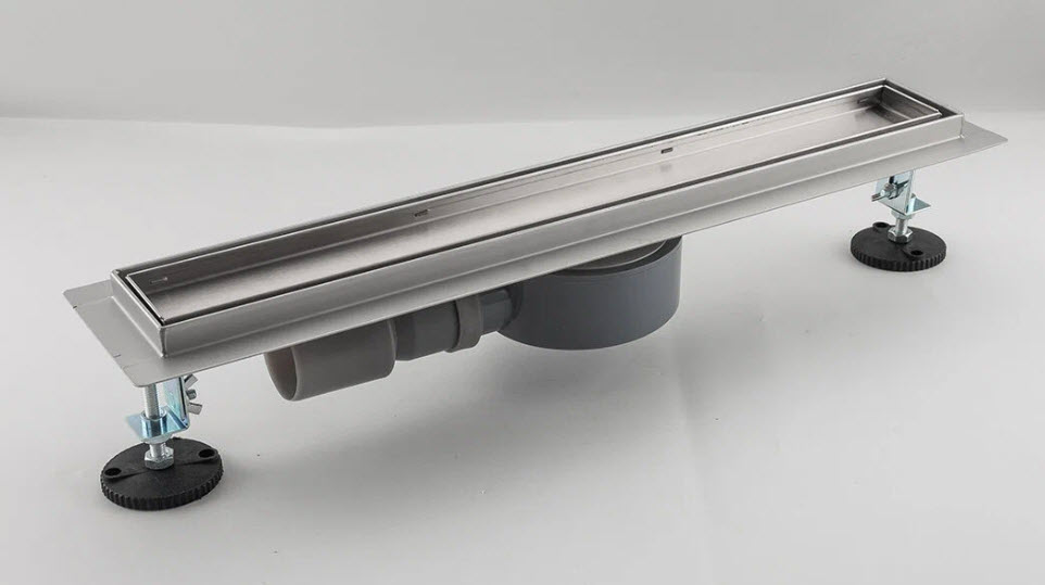 Трап душевой из нержавеющей стали 70х500 мм GAPPO (сухой и мокрый затвор) (5)