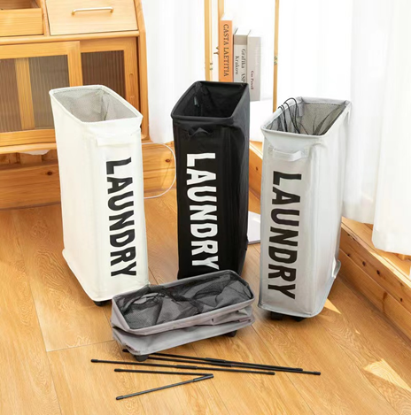 Корзина для белья  Laundry на колесиках