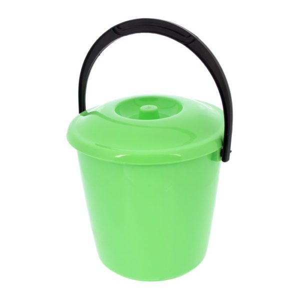 Ведро  с крышкой 10л колор (5)/Ангарск