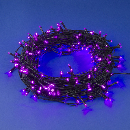 Гирлянда светодиод.10м 100 светодиодов Розовый свет IP20 (10)