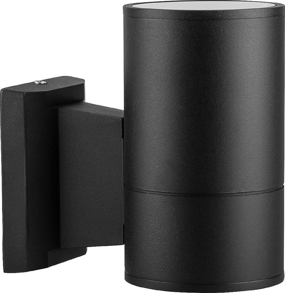 Светильник садово-парковый, 230V E27, DH0701, черный (на стену вверх)(_10_)