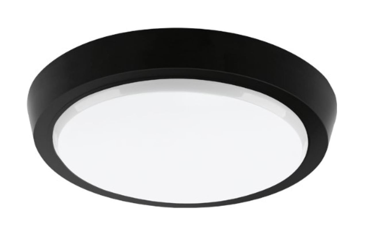 Светодиодный светильник WOLTA DBO01-15-4K-BK 15Вт 4000K IP40 1275лм круг черный (40)