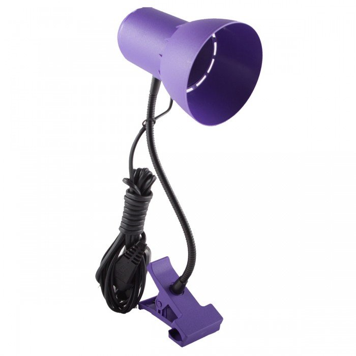 Светильник настольный НАДЕЖДА ПШ фиалка/черный(_50_)