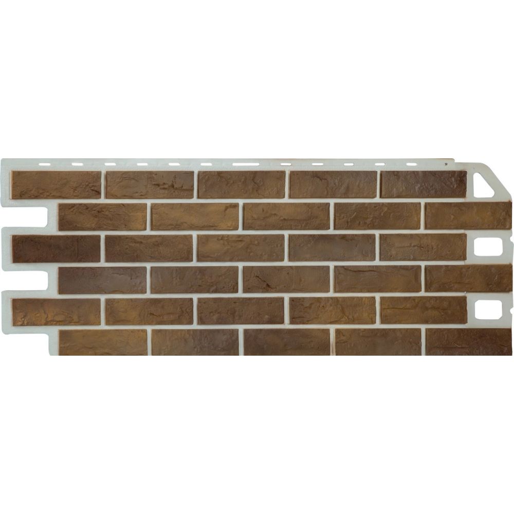 Панель Кирпич Рустикальный - 1,130 х 0,470м цвет 02 (10)