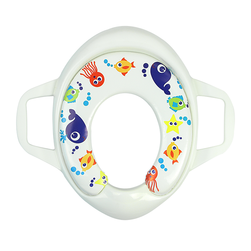 Сиденье для унитаза Delphinium "BY-3-3024", детское, белый