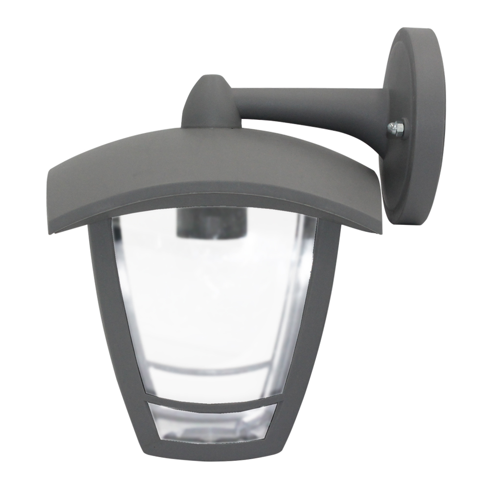 Светильник садово-парковый четырехгранный настенный ВНИЗ 60вт, Е27, IP44 (4)