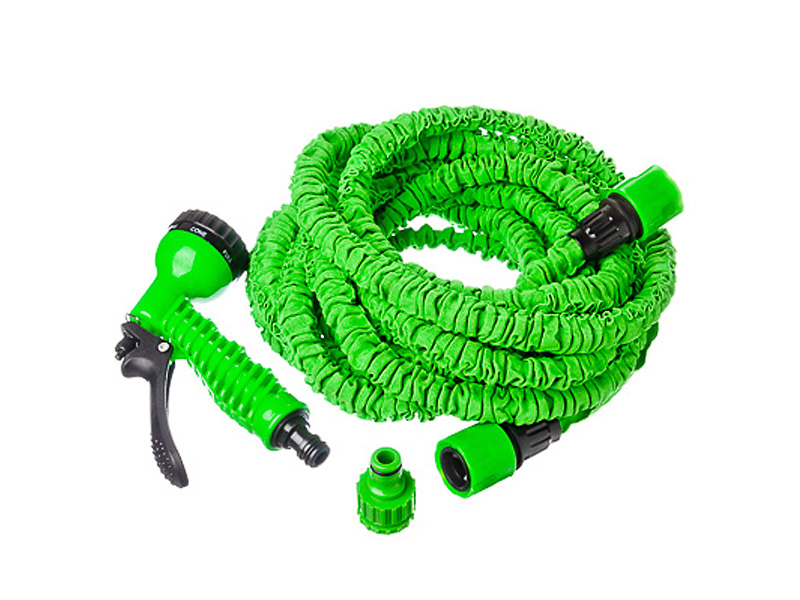 Шланг полив. растягивающ. 15м с пистолетом-разбрыз и конектором 1/2 (12)