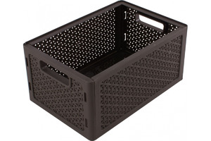 Ящик д/хранен. BQ1208КФ "Nature" сборный большой кофейный (22)