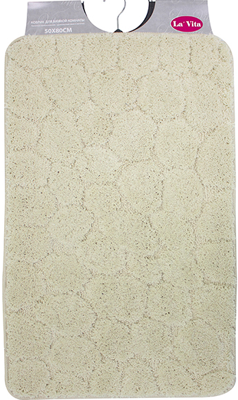 Коврик в/к 50/80 арт. HJ-C 1119 Милена бежевый