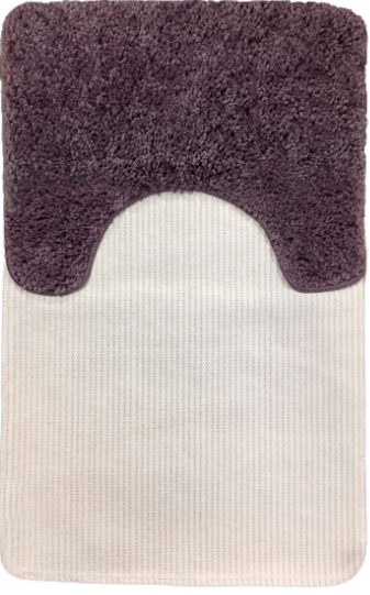 Комплект ковриков для ванной ANELYA 50x80, 50x40  лиловый L CADESI Турция